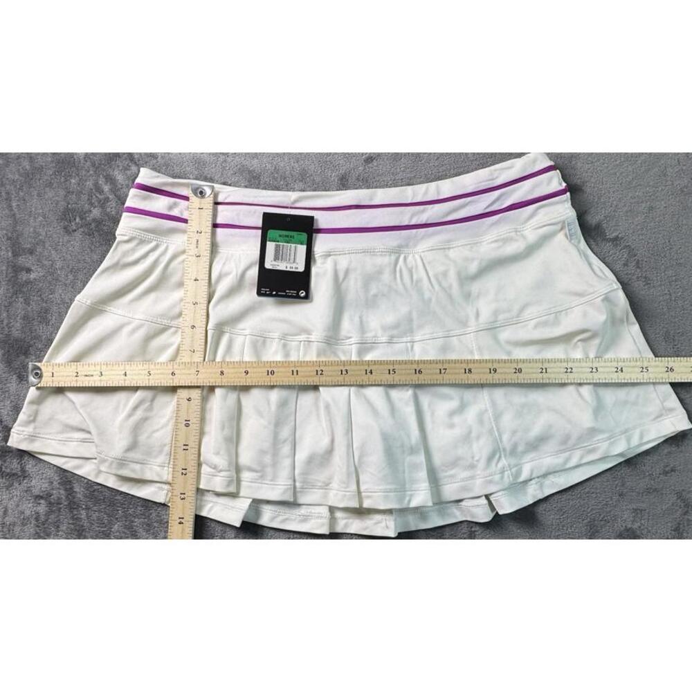 Nike Dri Fit Pleated Tennis Skirt White Women’s Size XL White NWT - Picture 9 of 9
